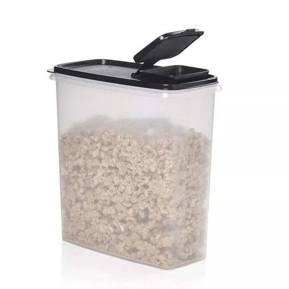 Tupperware Classic Super Cereal Storer~20 cup~BLACK seal~NEW